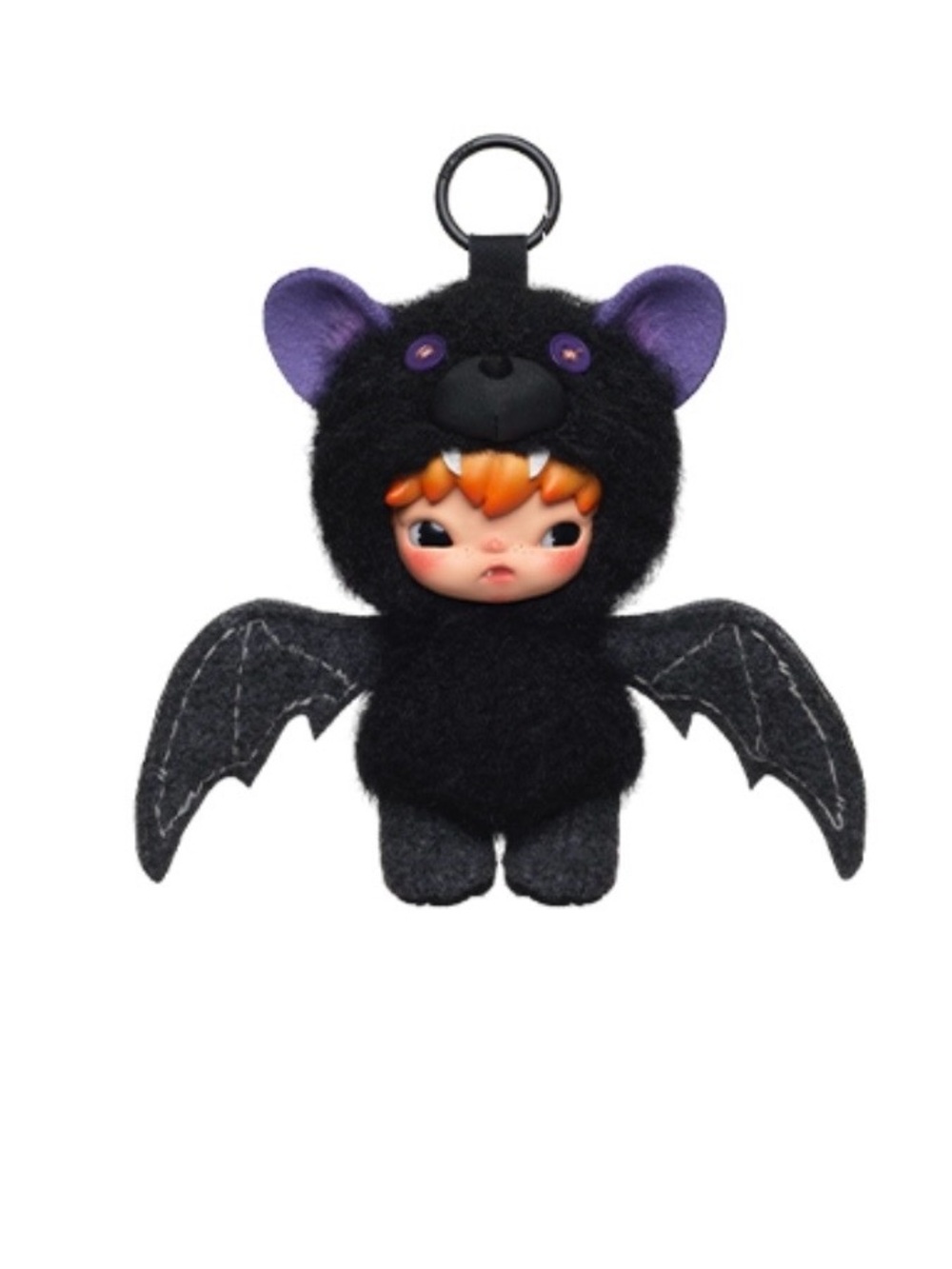 POP MART Hirono After Dark Upside Down Plush Doll Pendant Keychain Confirmed